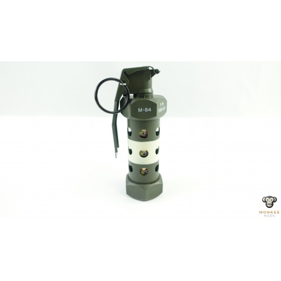 Lancer Tactical Flash Bang Grenade Dummy, Black | Airsoft